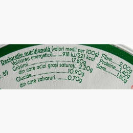 Pastă vegetală tartinabilă din linte roșie cu ardei roșu 100g