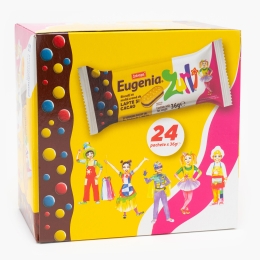 Biscuiți cremă lapte și cacao Zurli 864g (24x36g)