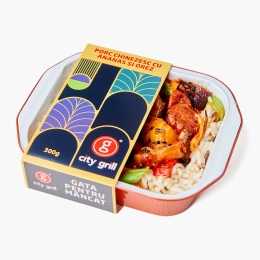 Porc chinezesc cu ananas 300g