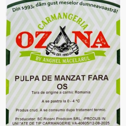 Pulpă de mânzat fără os 760g