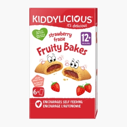 Biscuiți moi pentru copii, cu căpșuni, + 12 luni, 132g