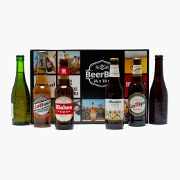 Cutie cadou cu bere spaniolă 24 x 0.33l