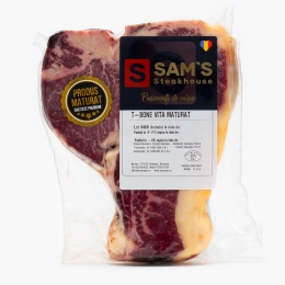 T-bone vită maturat, uscat 500g