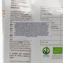 Crackers eco multicereale 150g