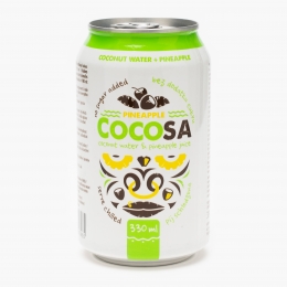 Apă de cocos naturală cu ananas 330ml