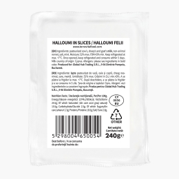 Brânză Halloumi felii DOP 240g