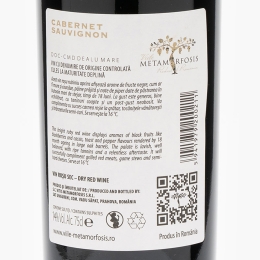 Vin roșu sec Cabernet Sauvignon, 14%, 0.75l