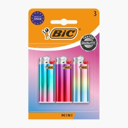 Brichetă mini, culori gradient, 3 buc