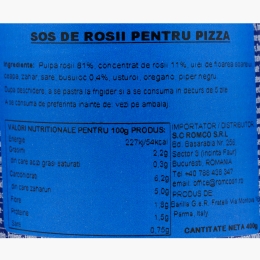 Sos de roșii pentru pizza 400g