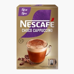 Cappuccino Choco plicuri (8x14g), mix de cafea instant 