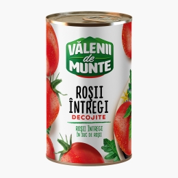 Roșii întregi în suc de roșii 400g