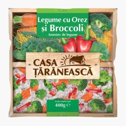 Amestec legume cu orez și broccoli 400g