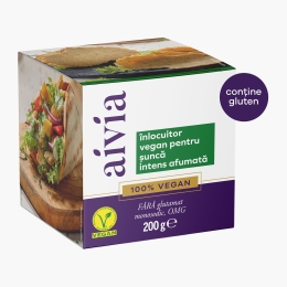 Șuncă vegană intens afumată 300g