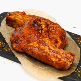 Antricot de porc marinat 600g