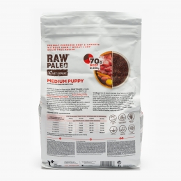 Hrană uscată pentru câini de talie medie în creștere, 2.5kg, vită 