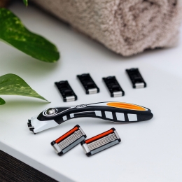 Aparat de ras Hybrid Flex5 + 2 rezerve