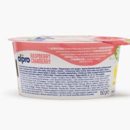 Produs fermentat din soia cu zmeură și merișoare 150g