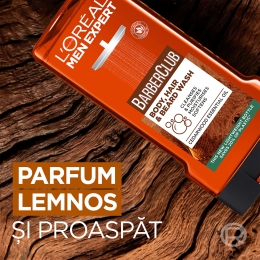 Gel de duș hidratant 5-in-1 Barber Club 300ml
