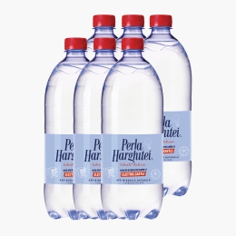 Apă minerală naturală carbogazoasă, 6x1l