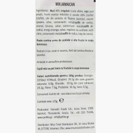Mix exotic de fructe și nuci Jamaican Mix 125g