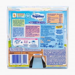 Desert cu vanilie, 6-36 luni 4x100g