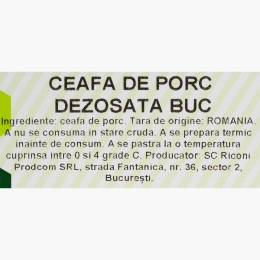 Ceafă de porc fără os 1kg