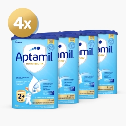 Pachet 4 x Lapte praf NUTRI-BIOTIK 2+, 2-3 ani, Nutricia, 800g