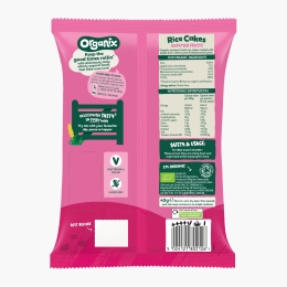 Rondele ecologice din orez cu fructe de vară 7+ luni 40g