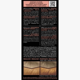 Vopsea de păr permanentă Professional Performance, 8-7 blond miere, 115ml