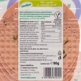 Felii vegetale cu castraveți murați 80g