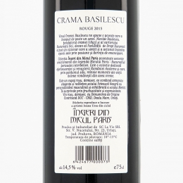 Vin roșu demisec Îngeri din Micul Paris 750ml 