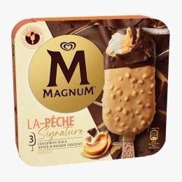 Înghețată cu piersică La Pêche, 3x90ml