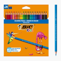 Creioane colorate Kids Tropicolors 24 buc