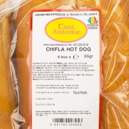 Chiflă hot dog 4x65g 