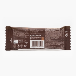 Baton eco cu migdale, învelit în ciocolată, vegan, fără gluten 30g