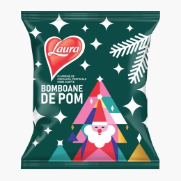 Bomboane de pom cu aromă de ciocolată, portocale, mere coapte 184g