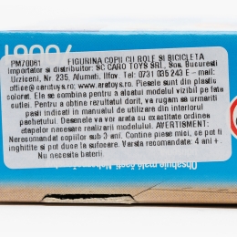 Figurină copii cu role și bicicletă 4+ ani