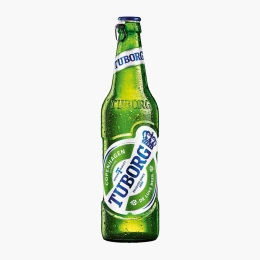Bere blondă pasteurizată sticlă 0.33l