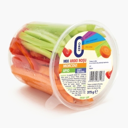 Mix legume cu ardei roșu, apio și morcovi, 375g