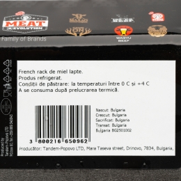 French rack de miel lapte 400g