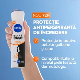 Deodorant antiperspirant Black&White Invisible Ultimate Impact 150ml