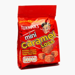 Mini napolitane cu caramel și cocos 150g