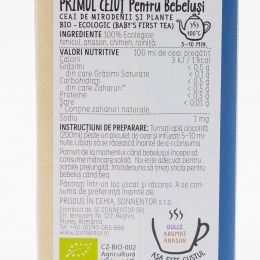 Ceai eco „Îngerașii ștrengari - Primul ceiuț pentru bebeluși” 18 plicuri