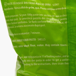 Paste făinoase - scoici 400g