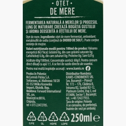Oțet de mere, 0.25l
