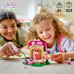 Căsuța din grădină a Miau-Zânei, 11212 Gabby's Dollhouse, 103 piese, +4 ani