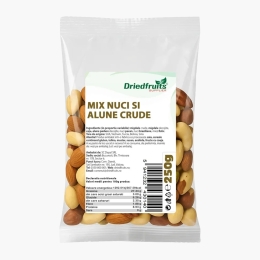 Mix nuci și alune de pădure crude 250g
