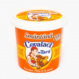 Smântână 20% grăsime 850g