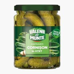 Castraveți cornișon în oțet 500g