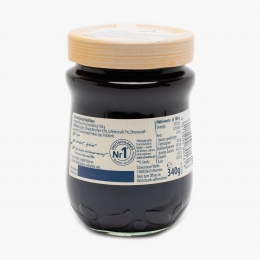 Dulceață extra cireșe negre 340g